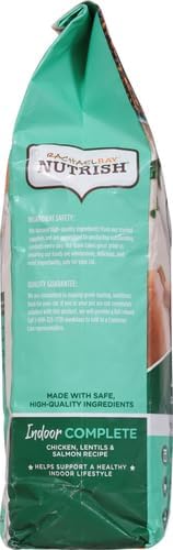 Nutrish Indoor Complete Dry Cat Food, 14 lb. Bag (Rachael Ray)