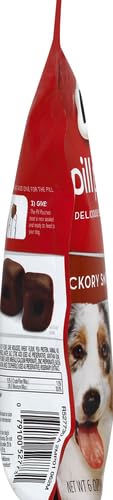 Milk-Bone Pill Pouches Dog Treats With Real Chicken, 25 Count Bags (Pack of 5; 125 Total Treats)