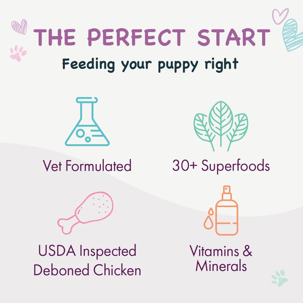 Health Extension Little Bites Dry Dog Food for Toy and Small Breeds, Chicken & Brown Rice Recipe, with Probiotics & Superfoods for Digestion & Coat Health, 30 lb Bag
