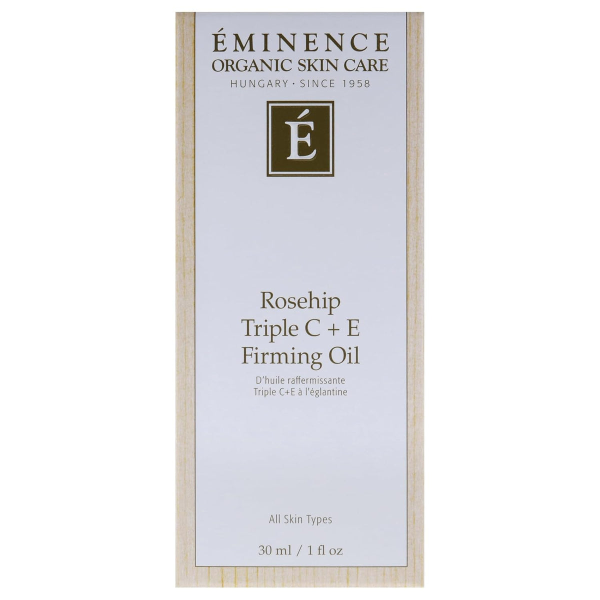 Eminence Rosehip Triple C Plus E Firming Oil for Unisex - 1 oz Oil