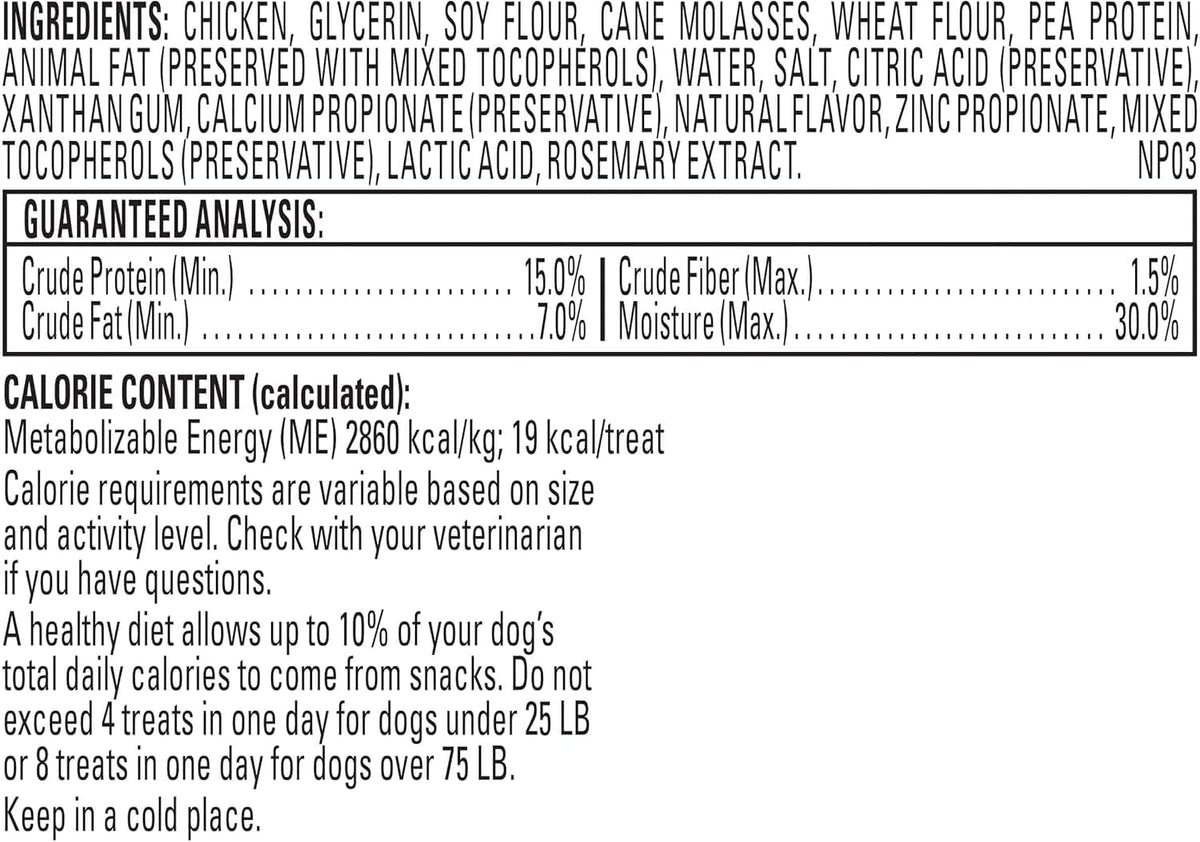Milk-Bone Pill Pouches Dog Treats With Real Chicken, 25 Count Bags (Pack of 5; 125 Total Treats)