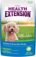 Health Extension Little Bites Dry Dog Food for Toy and Small Breeds, Chicken & Brown Rice Recipe, with Probiotics & Superfoods for Digestion & Coat Health, 30 lb Bag
