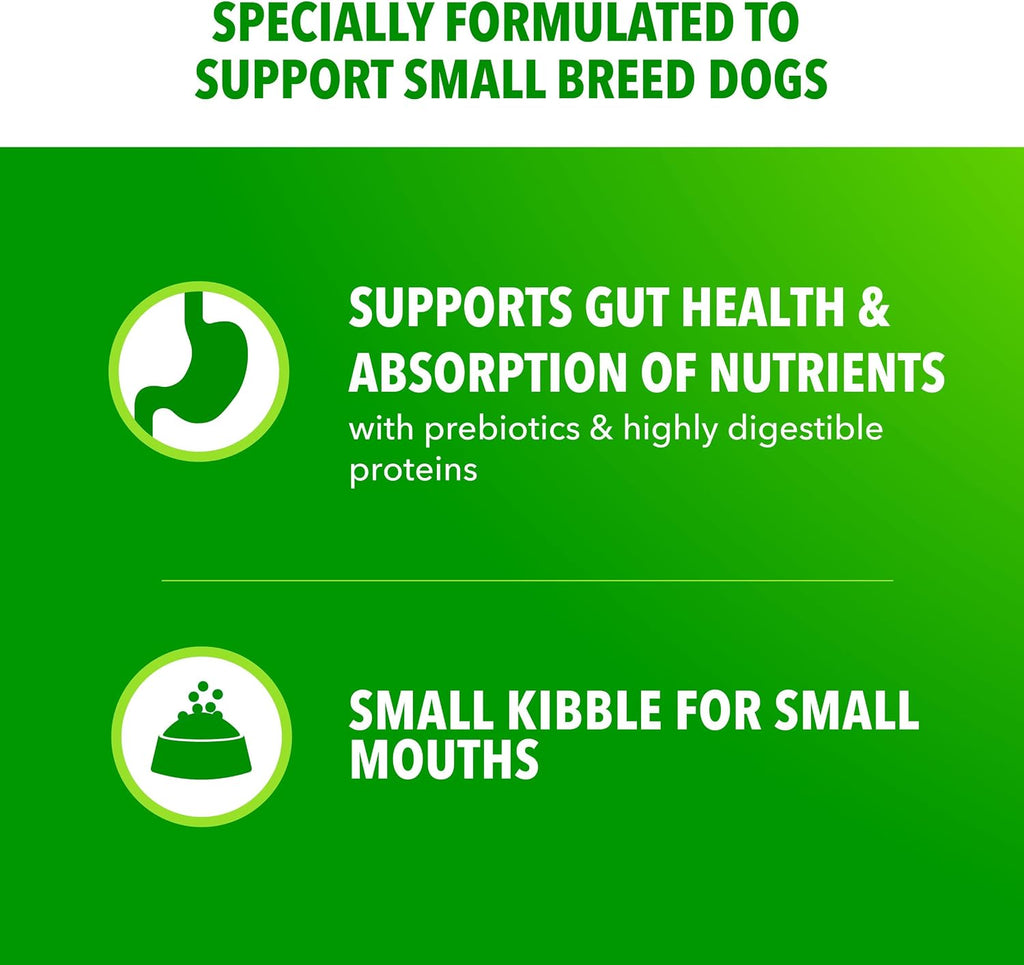 IAMS Proactive Health Dry Dog Food for Small Breeds, Adult Dog Food Dry Recipe, 7 lb. Bag
