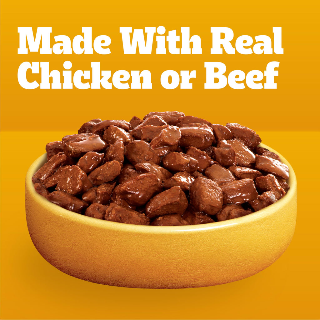 Pedigree Choice Cuts in Gravy Adult Soft Wet Dog Food 24-Count Variety Pack, 3.5 oz. Pouches