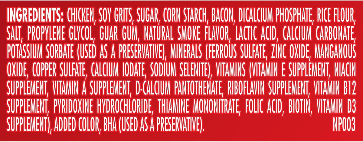 Milk-Bone Soft & Chewy Dog Treats, Made with Real Bacon, 10 Pouches