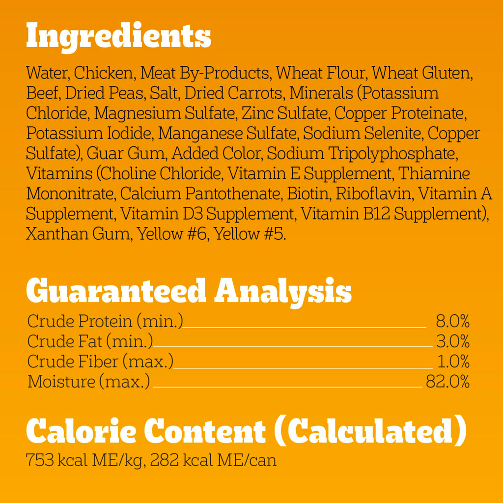 Pedigree Choice Cuts in Gravy Wet Dog Food, Beef, 13.2 oz, 12 count