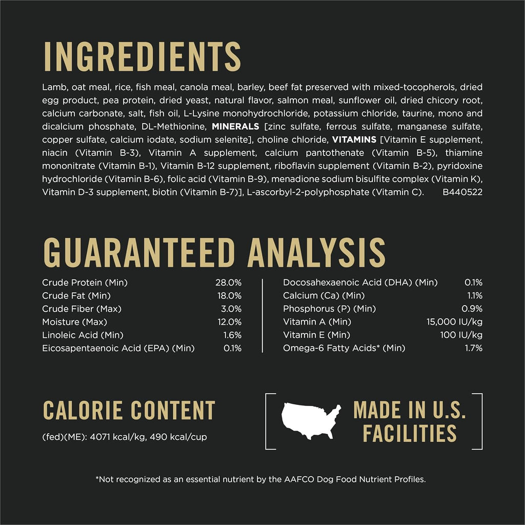 Purina Pro Plan Sensitive Skin and Stomach Dog Food Puppy Salmon and Rice Formula - 16 Lb. Bag