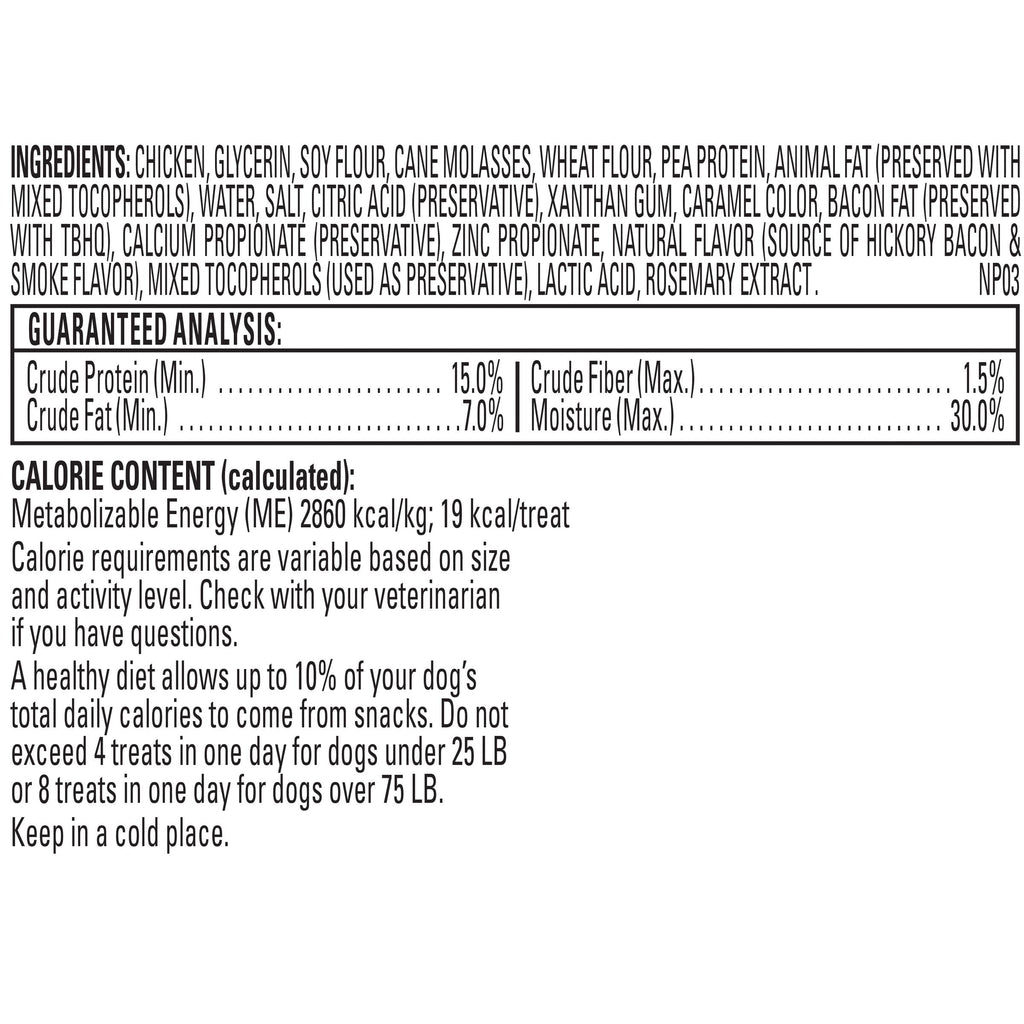 Milk-Bone Pill Pouches Dog Treats With Real Chicken, 25 Count Bags (Pack of 5; 125 Total Treats)