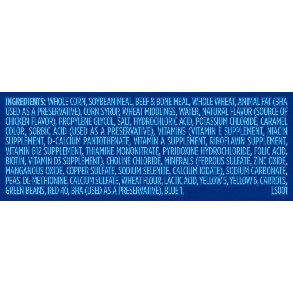 Kibbles 'n Bits Original Dry Dog Food, Savory Beef & Chicken Flavors for Adult Dogs, 45 lb. Bag