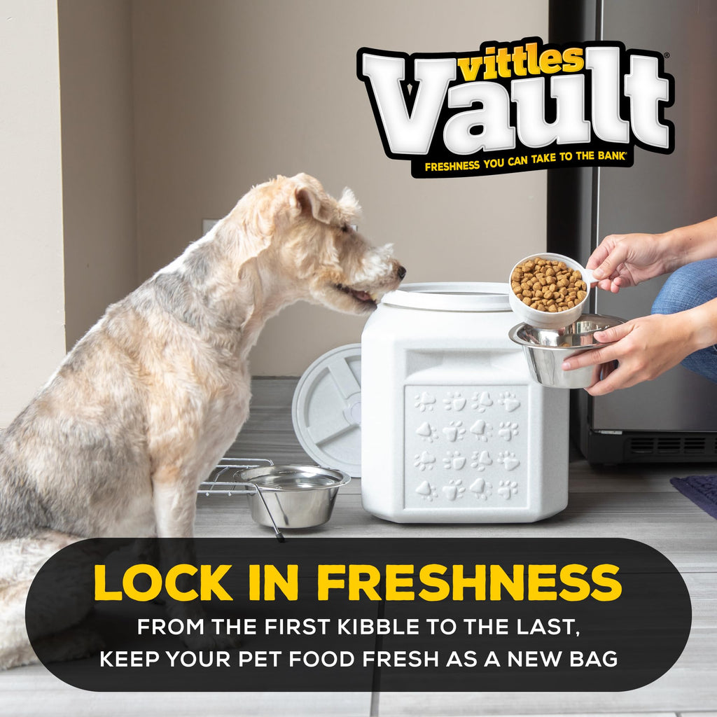 Vittles Vault Airtight Pet Food Storage Container, Fits up to 15lbs