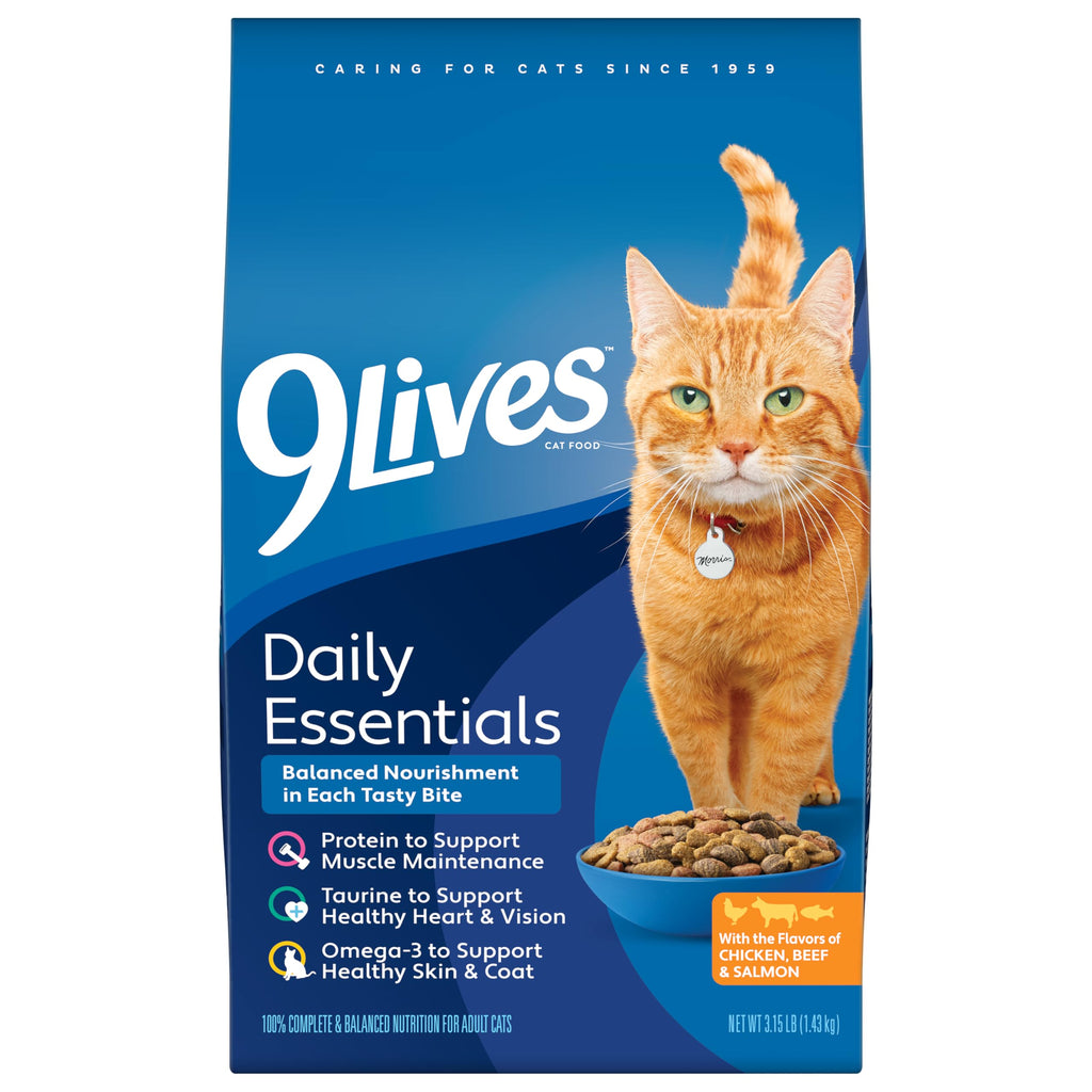 9Lives Daily Essentials Dry Cat Food, 20 lb. Bag