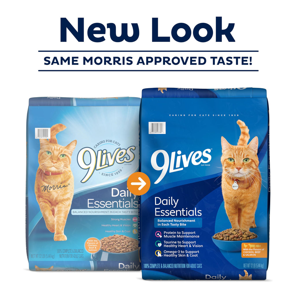 9Lives Daily Essentials Dry Cat Food, 20 lb. Bag