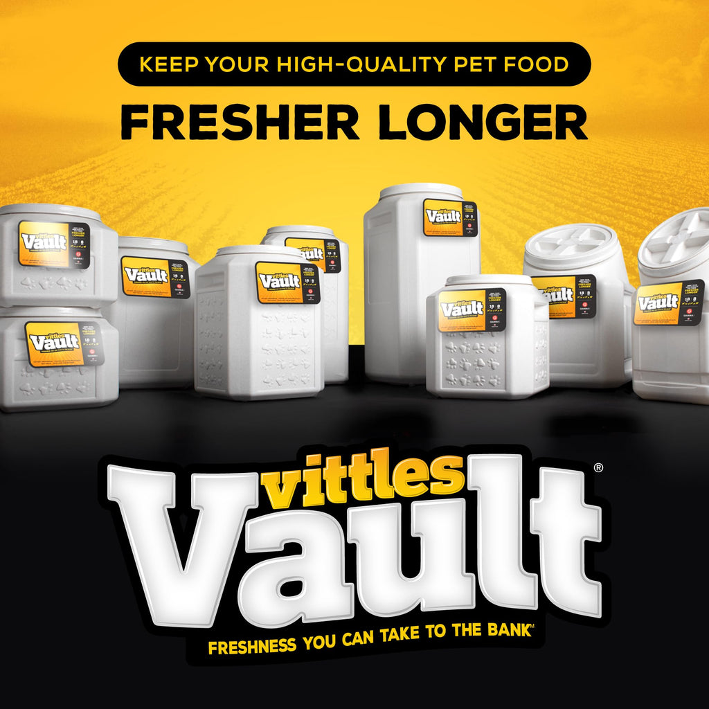 Vittles Vault Airtight Pet Food Storage Container, Fits up to 15lbs