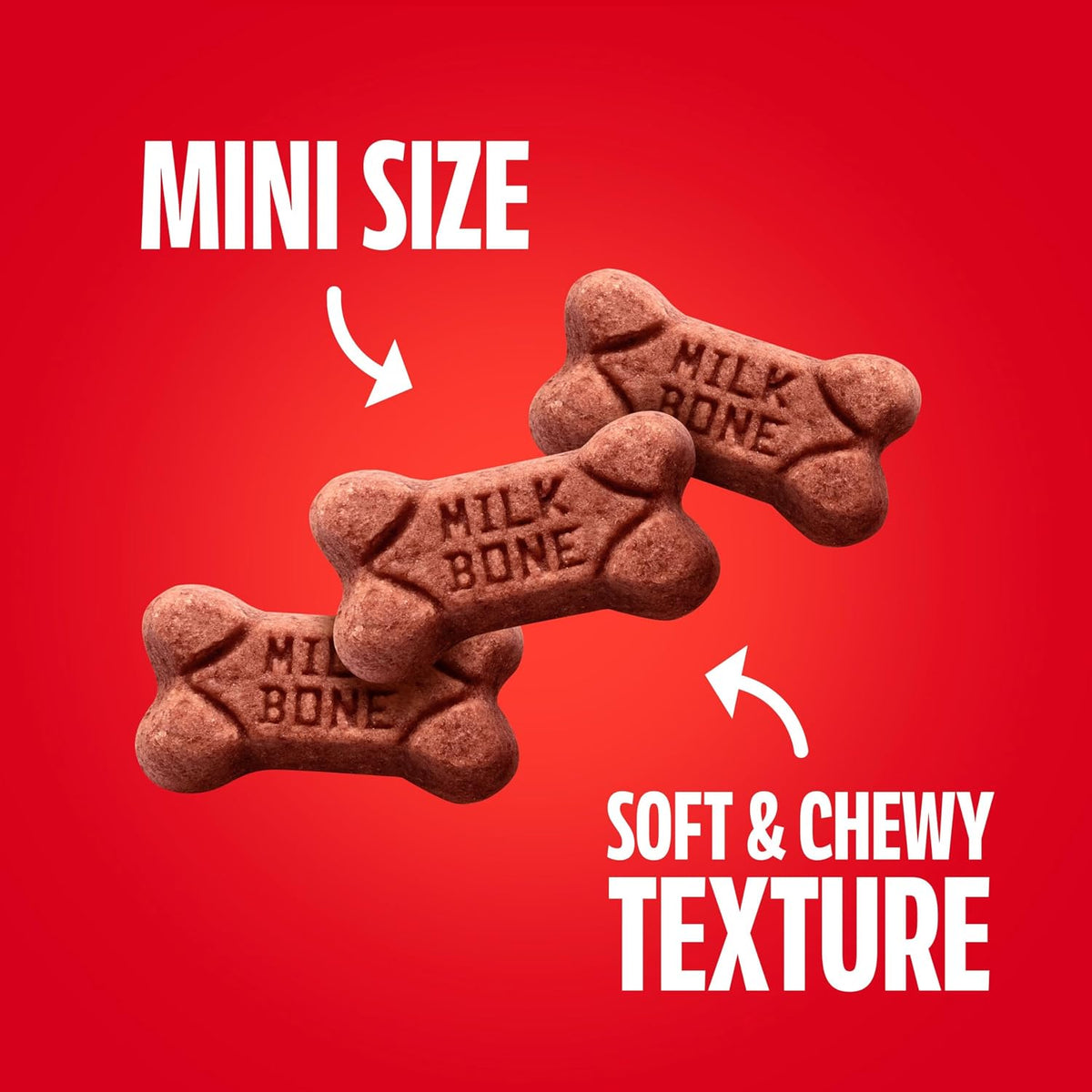 Milk-Bone Soft & Chewy Dog Treats, Made with Real Bacon, 10 Pouches